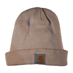 CARHARTT Light Pink Ash Rose Beanie Acrylic  Hat Cap